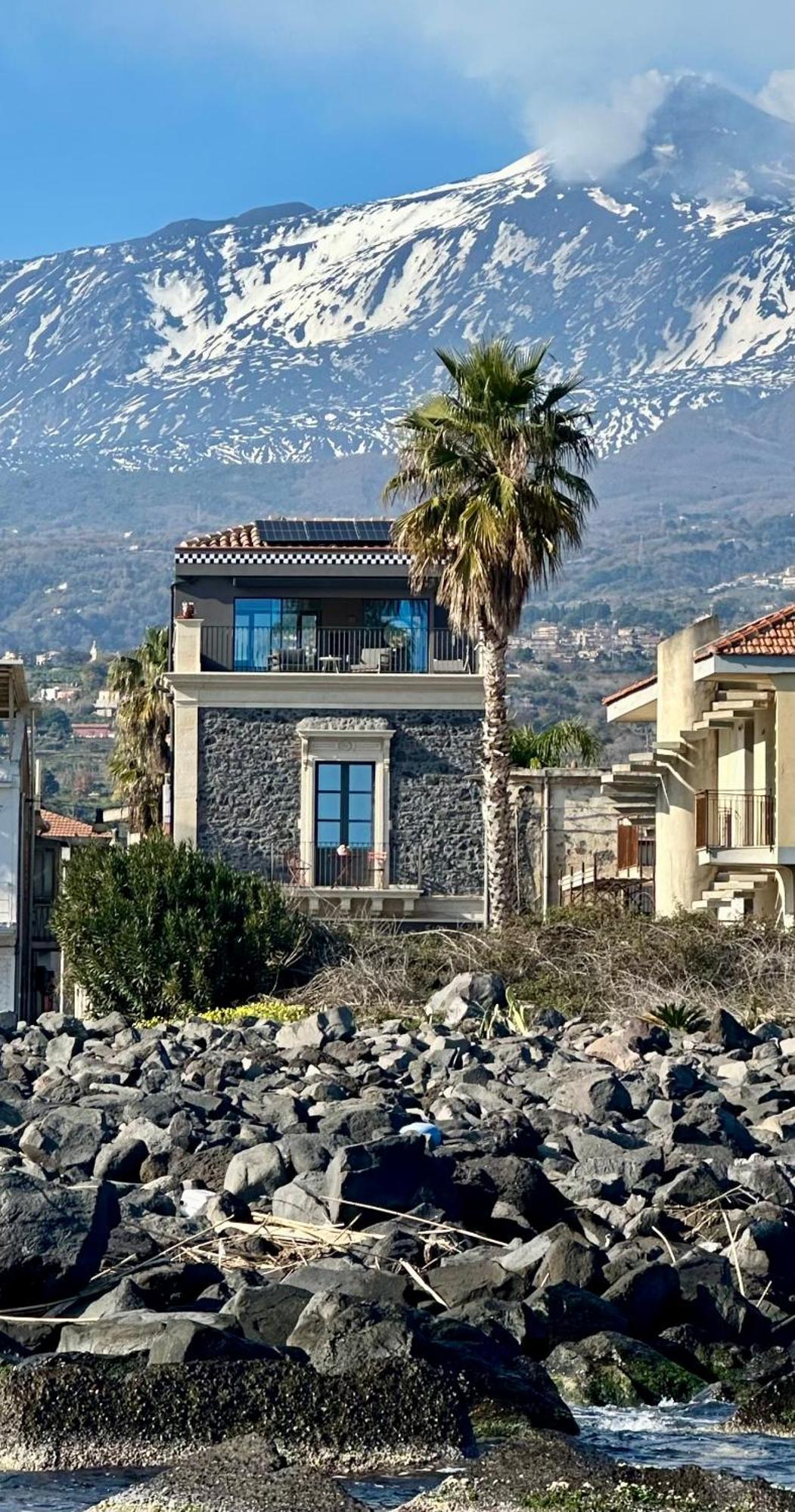 Villa Aya Riposto Bagian luar foto