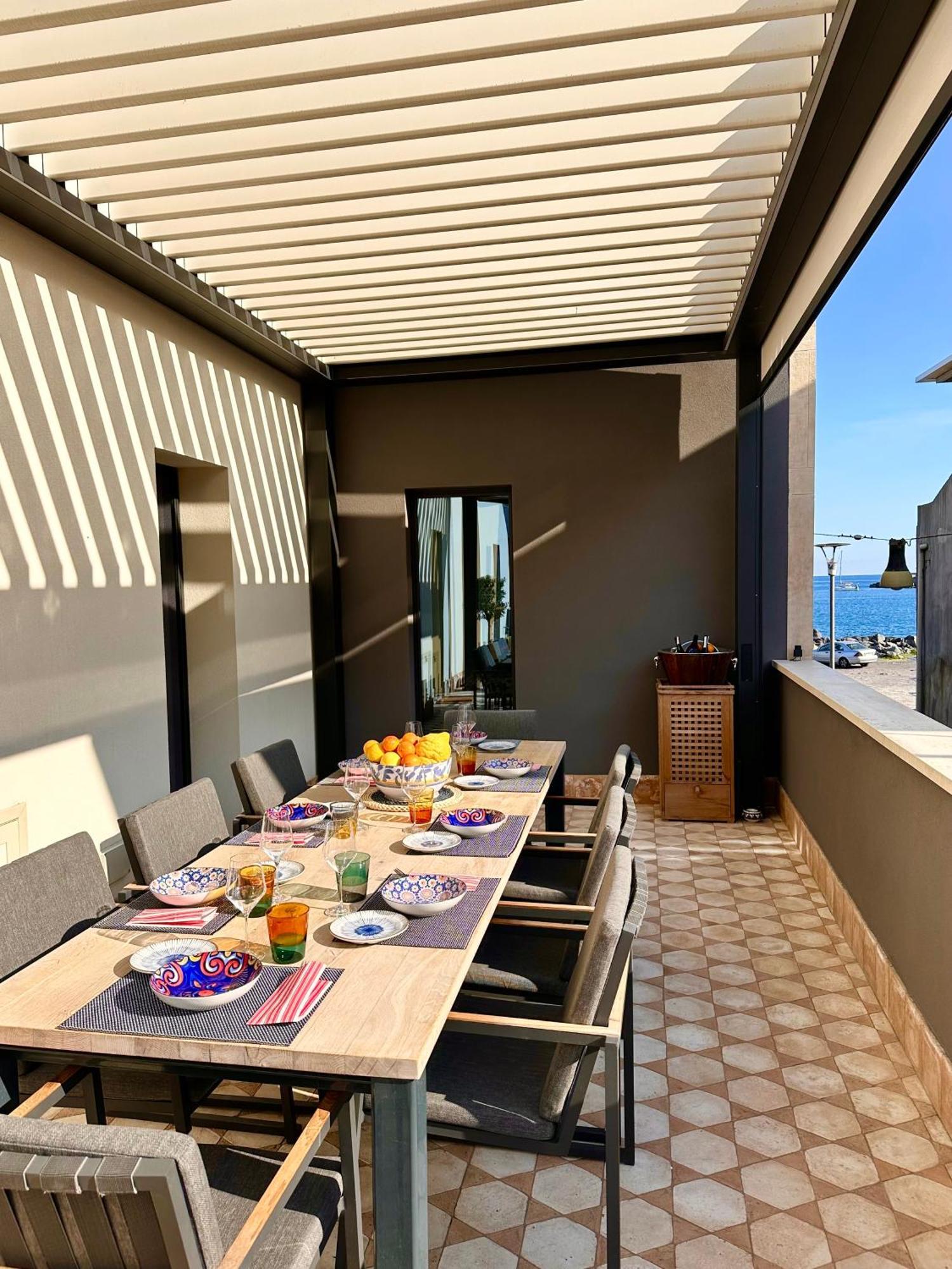 Villa Aya Riposto Bagian luar foto